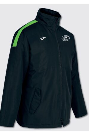 Parka Trivor Negro Verde Fluor