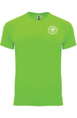 Camiseta Bahrain verde fluor