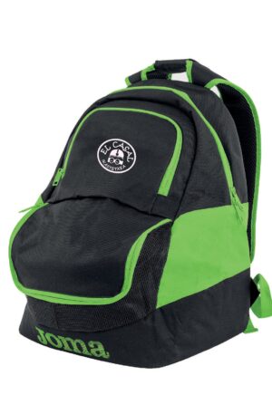 Mochila Diamond II negro verde fluor