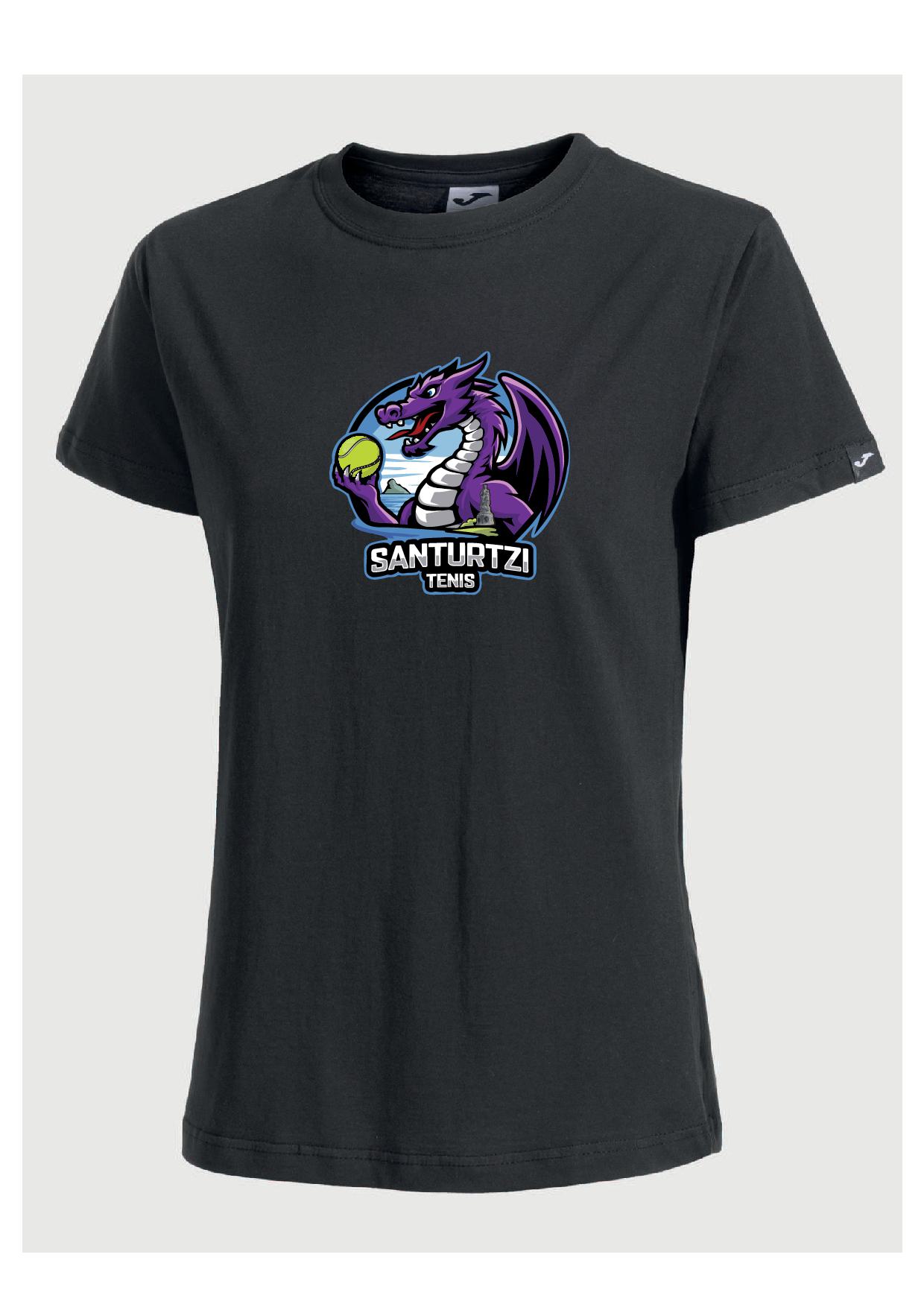 CAMISETA DESERT MUJER NEGRO