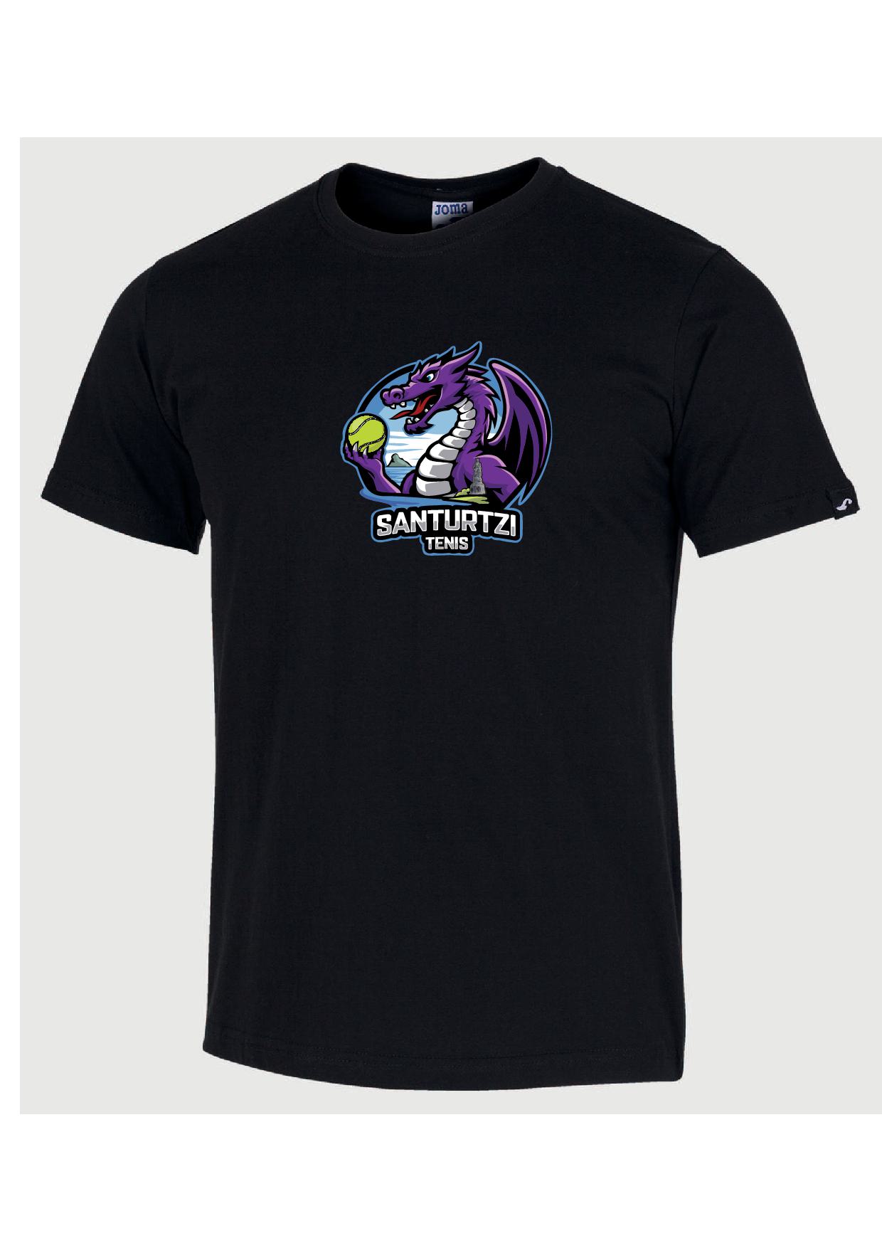 CAMISETA DESERT UNISEX NEGRO